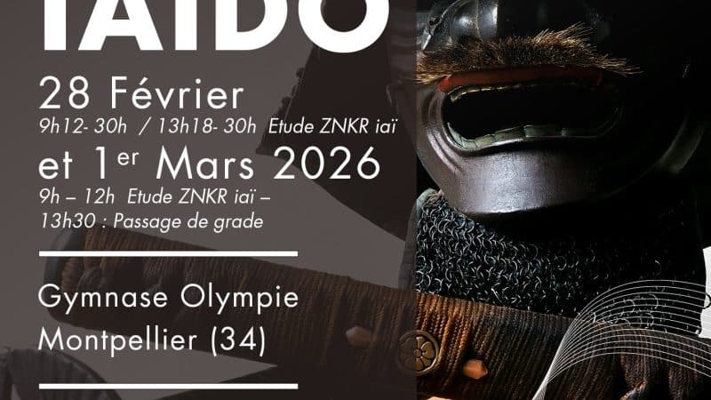Stage Montpellier28 fev-1 mars 2026Montpellier Inscriptions ouvertes